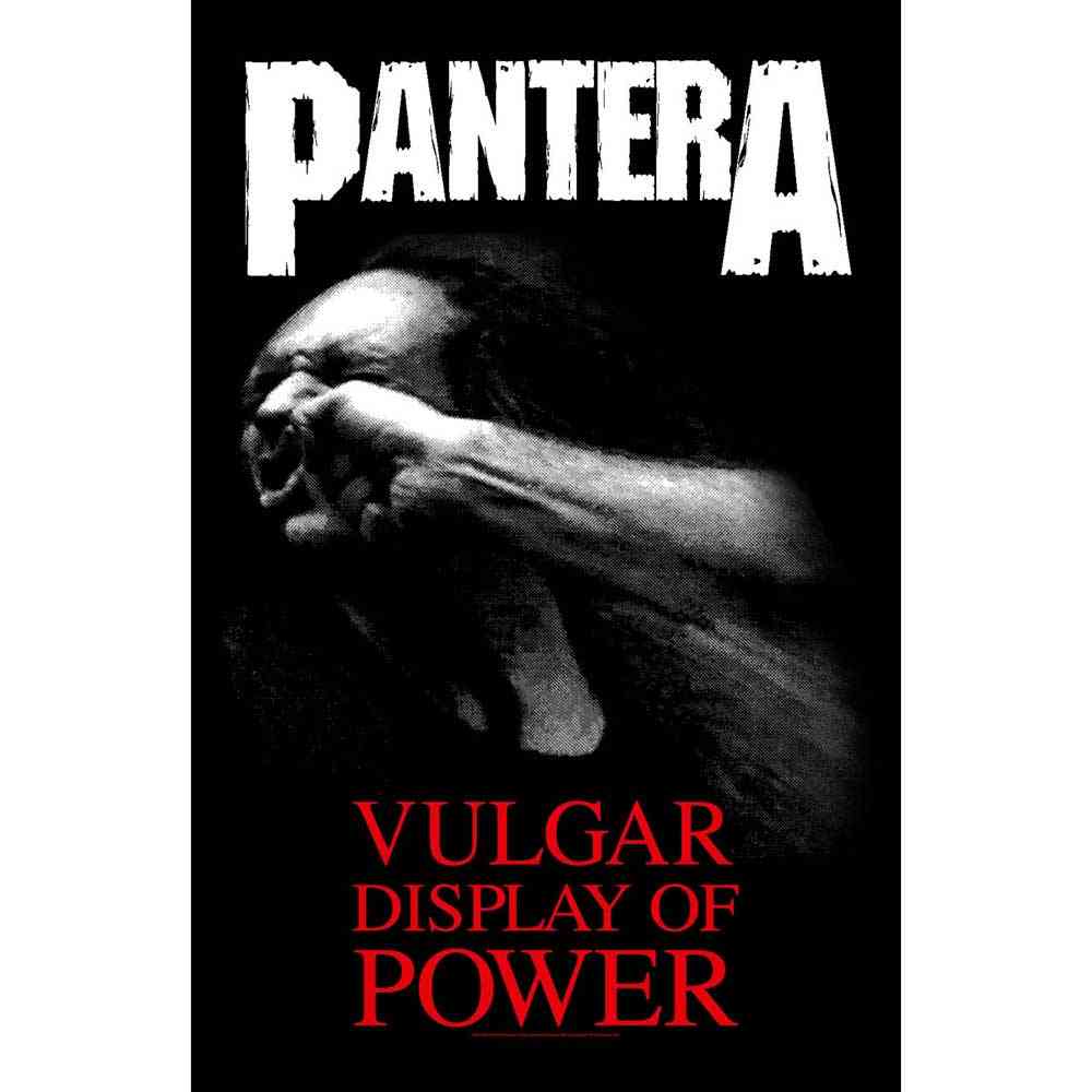 Pantera - Vulgar Display Of Power Textiel Poster - Multicolours